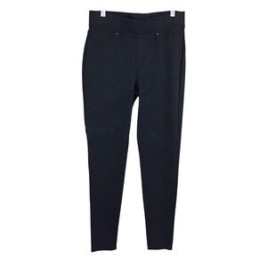 Seven7 Charcoal Gray Pull On‎ Ponte Leggings M Slim Fit
